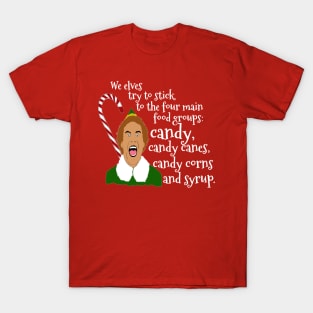 Elf Funny Quotes T-Shirt